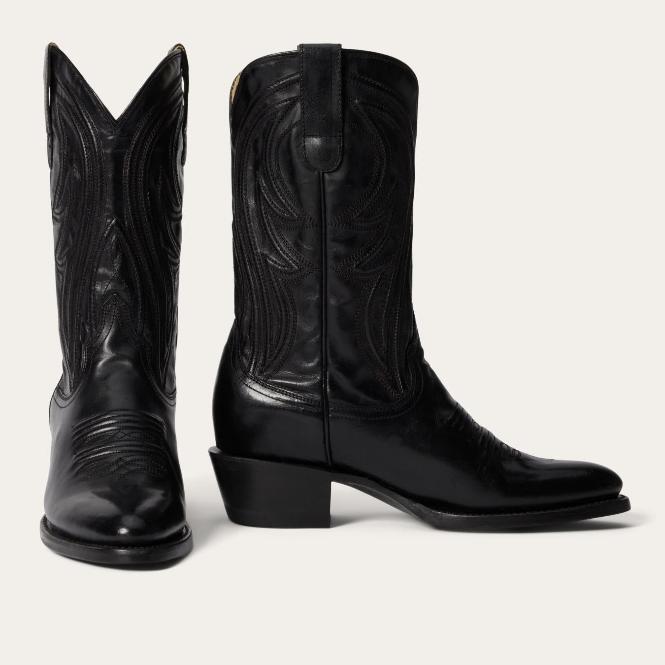 Women Western | Stetson Nora Boots Black