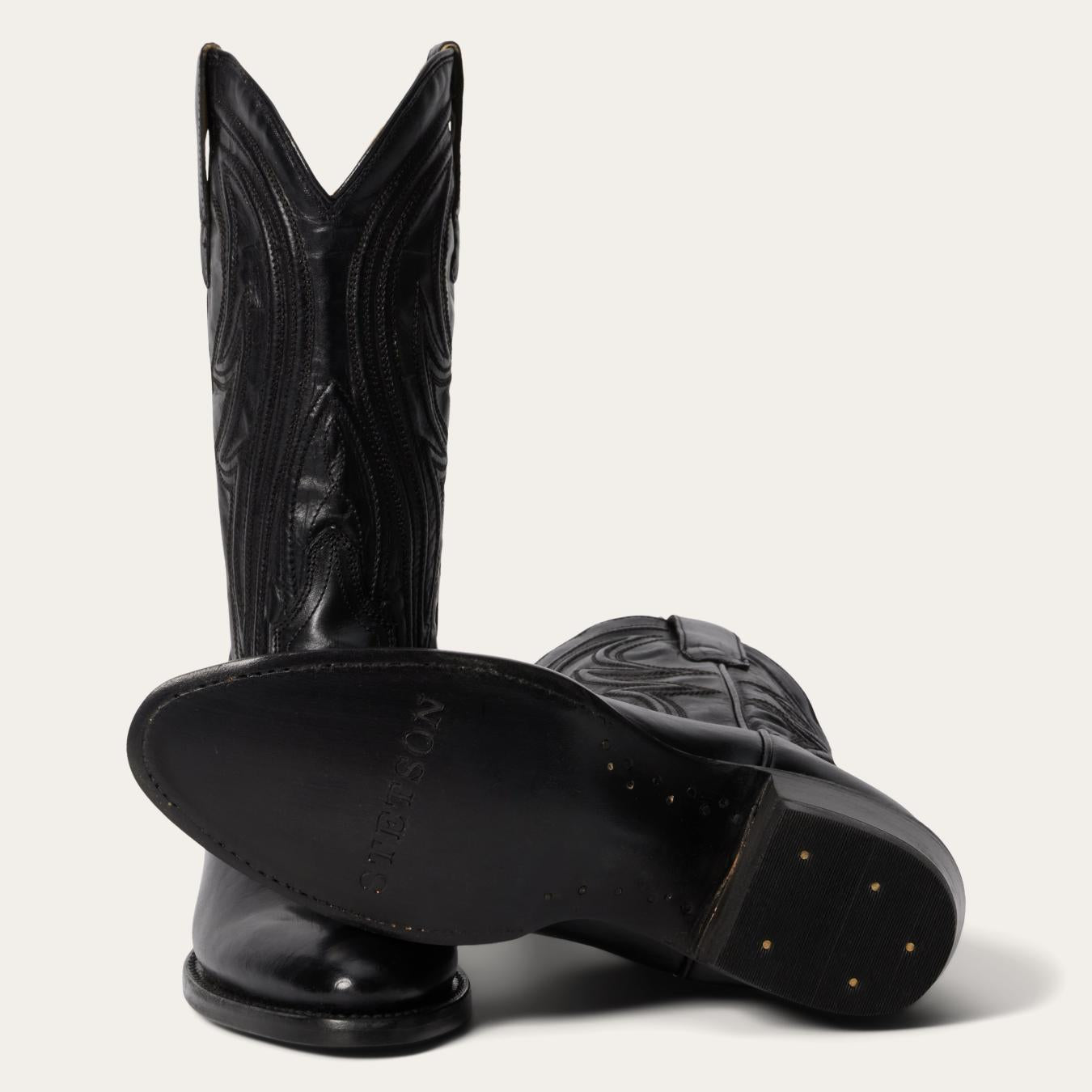 Women Western | Stetson Nora Boots Black