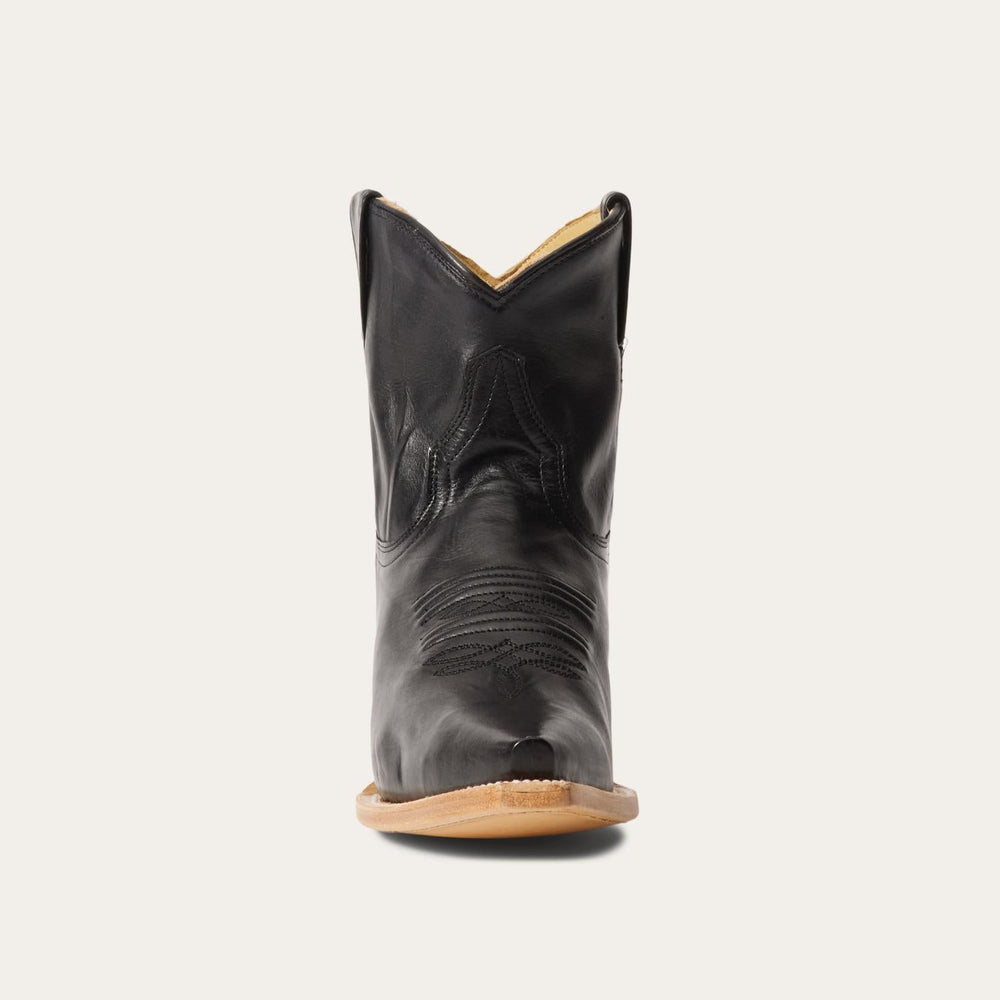 Women Western | Stetson Riley Shorty Boots Black